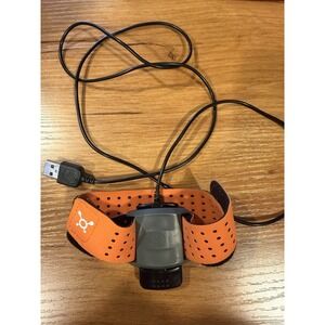 Scosche Orange Theory OT Flex Heart Rate Monitor Arm Band With Charger TESTED